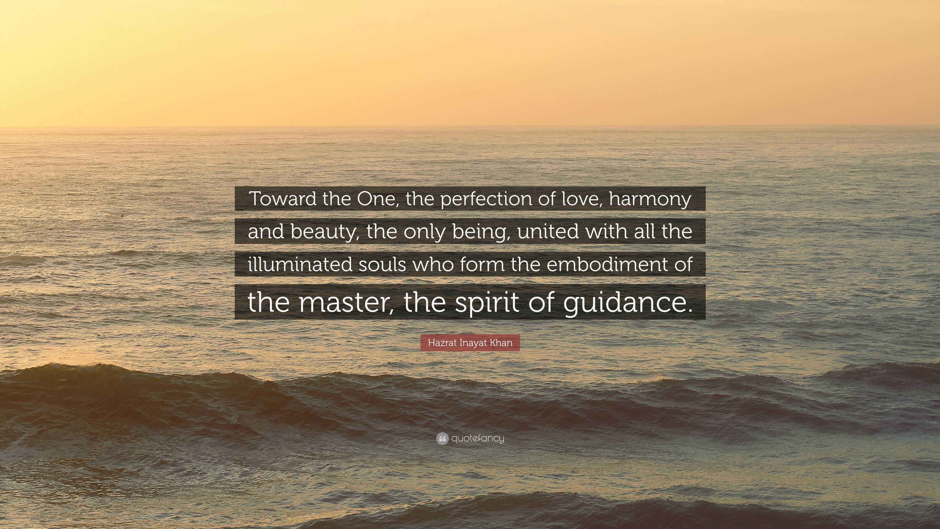 Toward The One