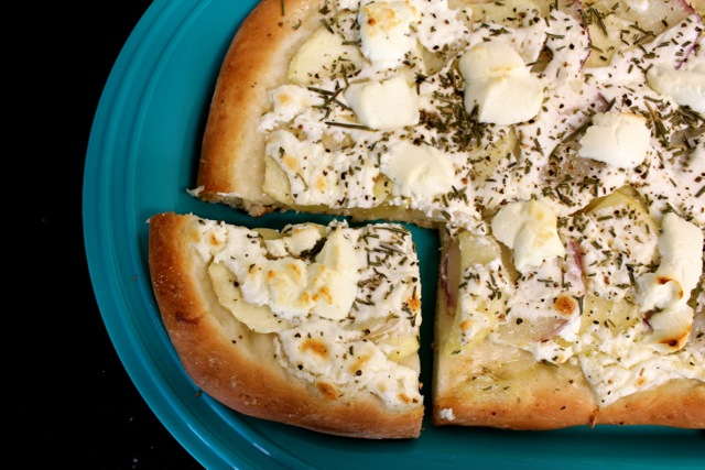 Potato Latke Pizza by What Jew Wanna Eat   