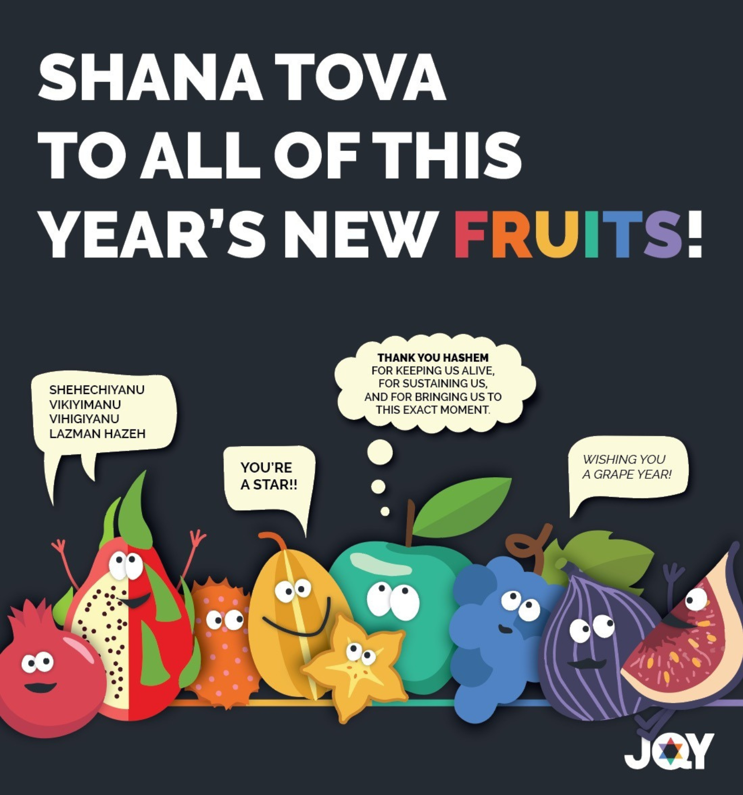 Shana Tova from JQY!