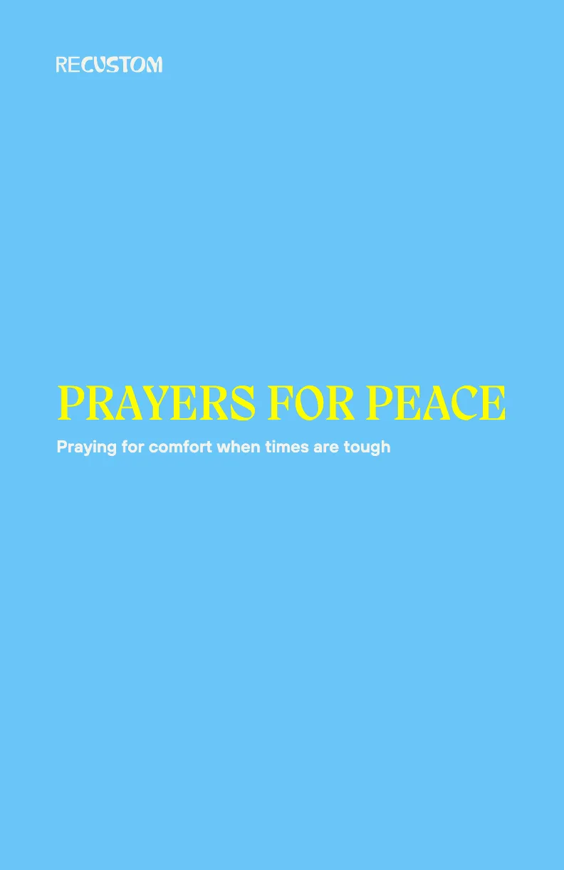 Cover image for Prayers for Peace
