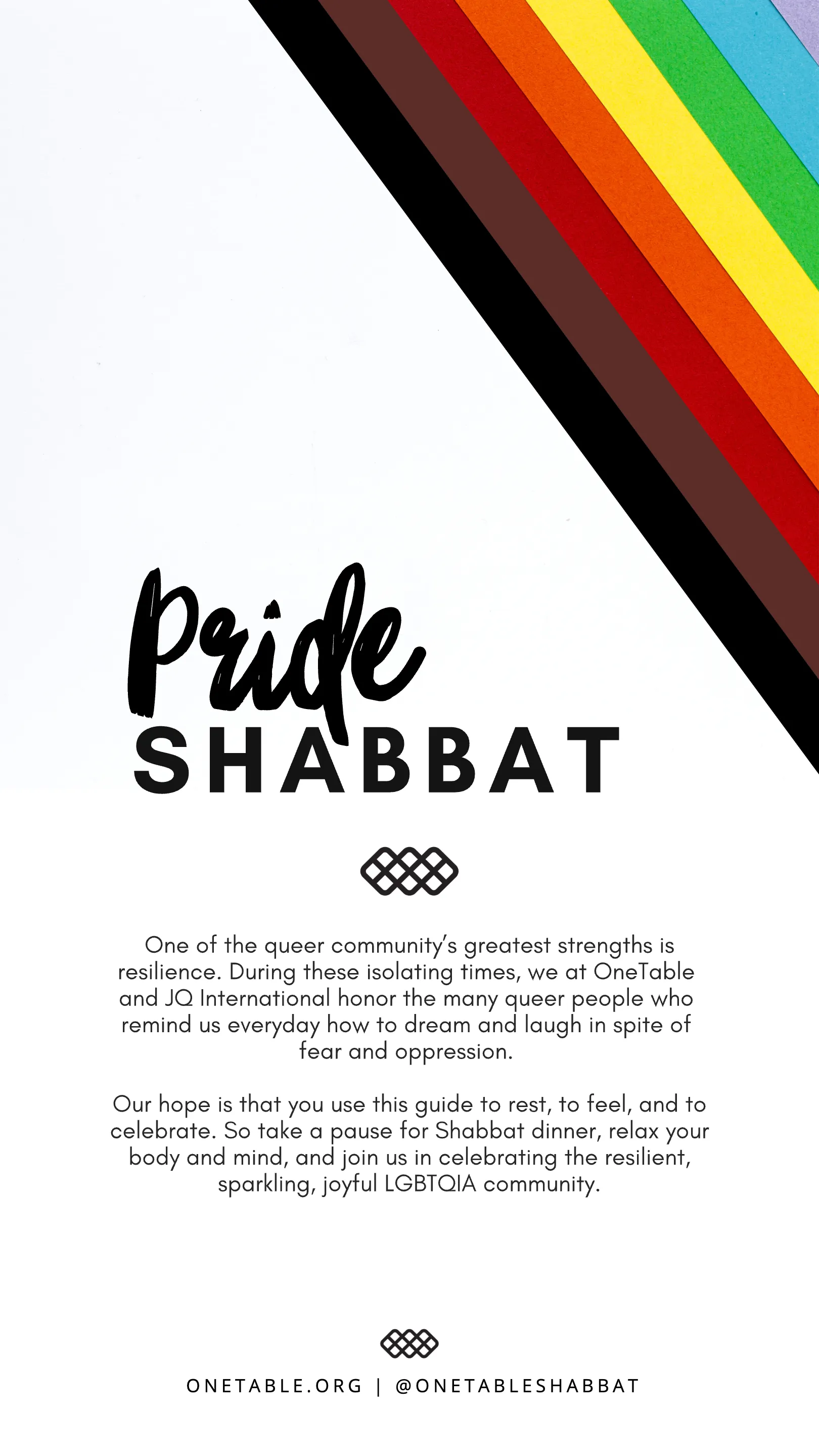 Cover image for Pride Shabbat