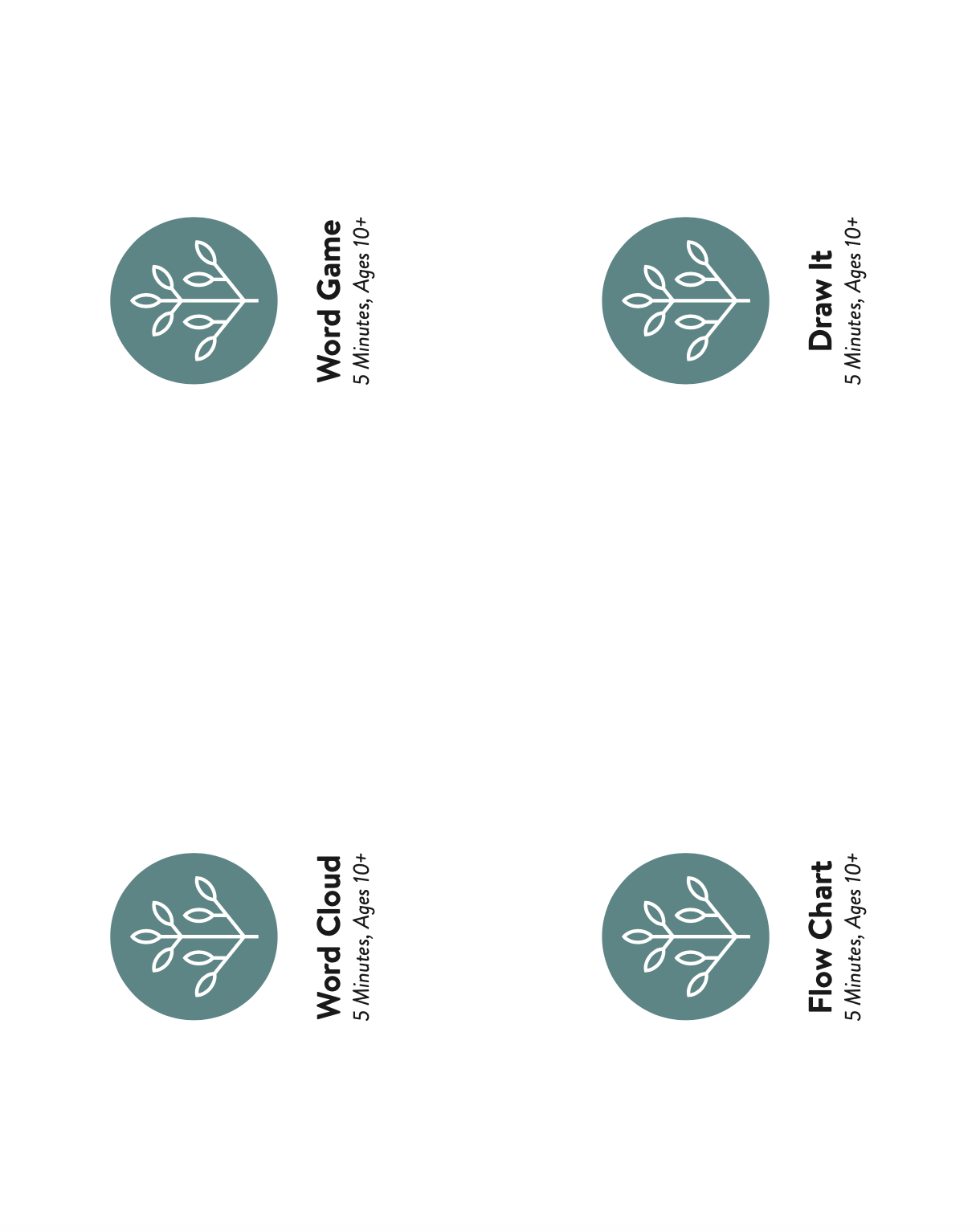 Family Stories Guided Activity by Heirloom Circle - Cards  