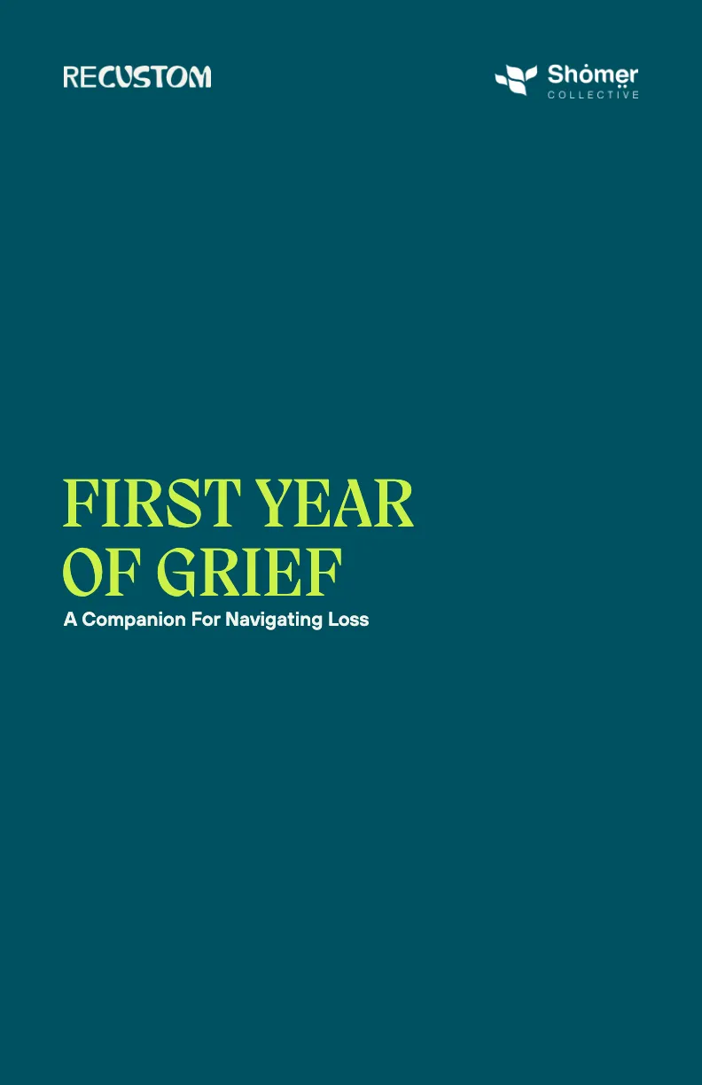 Cover image for First Year of Grief