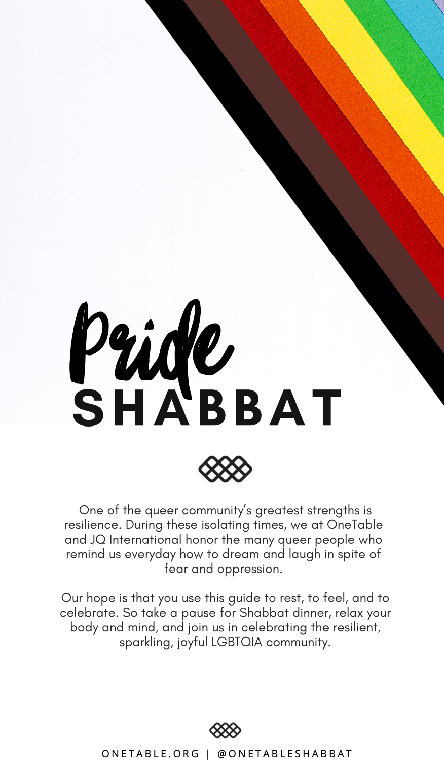 Intro to Pride Shabbat  