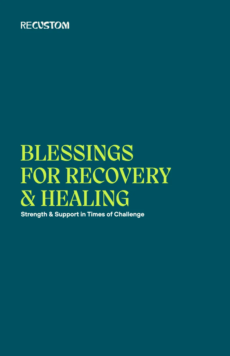 Cover image for Blessings For Healing & Recovery