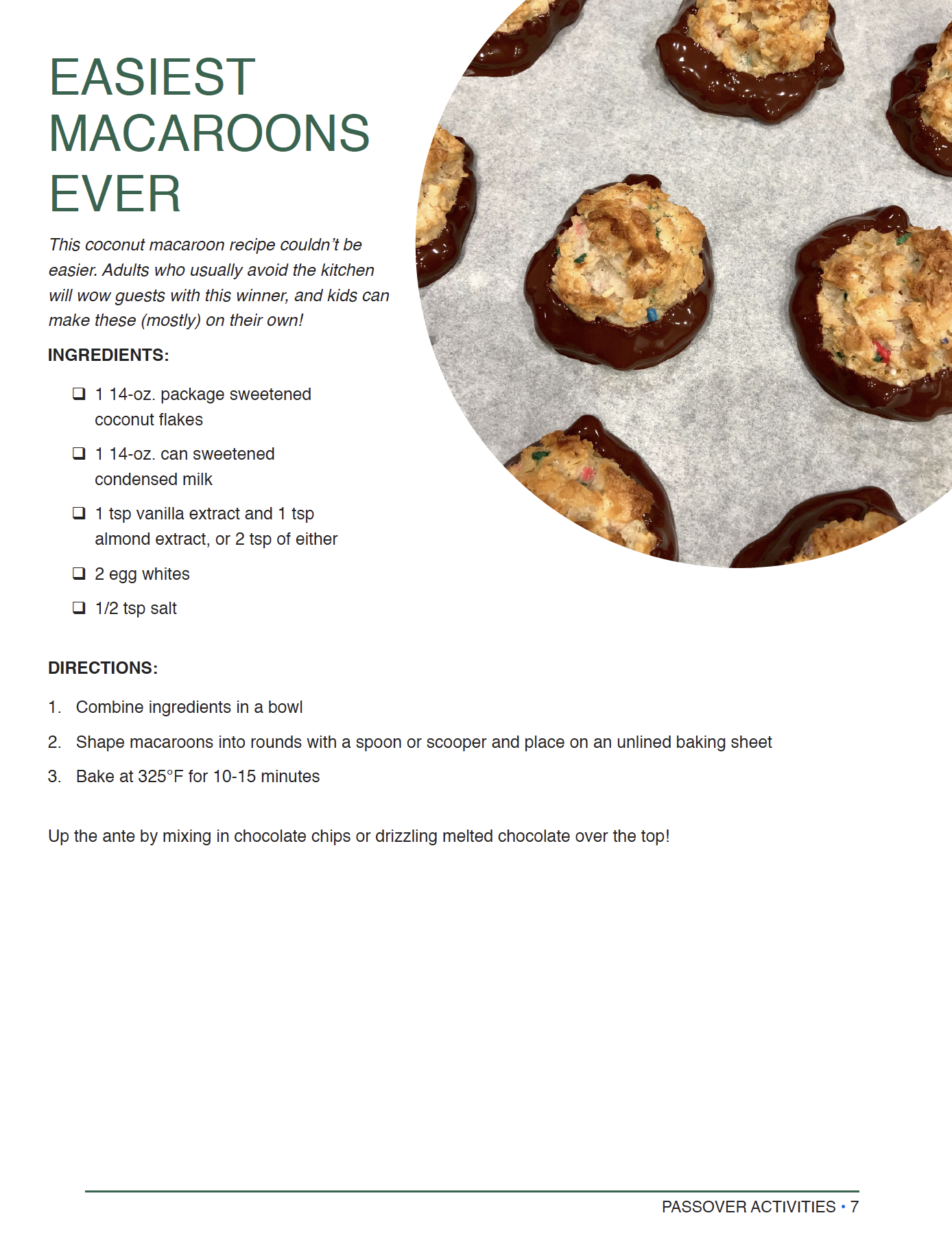 Easiest Macaroons Ever   