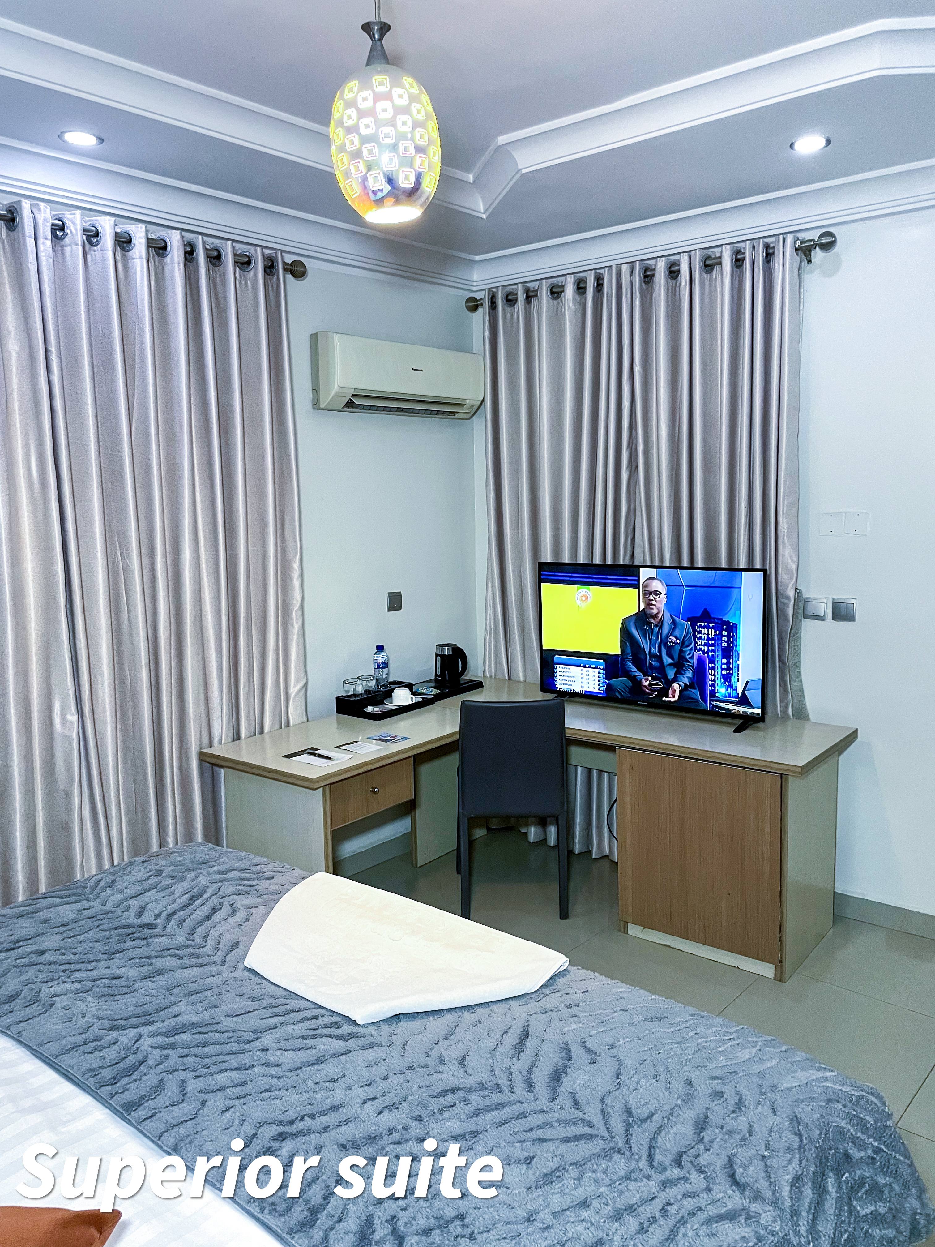 Superior Room at D'Franklin Apartments in Lifecamp, Abuja 3