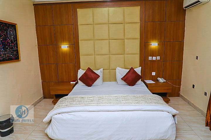 Deluxe - Executive - Deluxe suite two bed room - Executive suite one bed room - Royal suite two bed room.