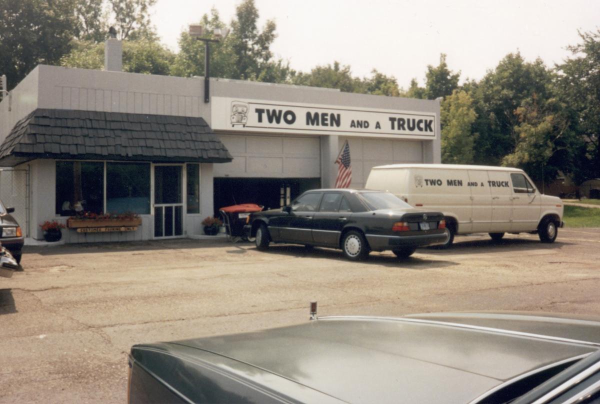 Picture of first home office building