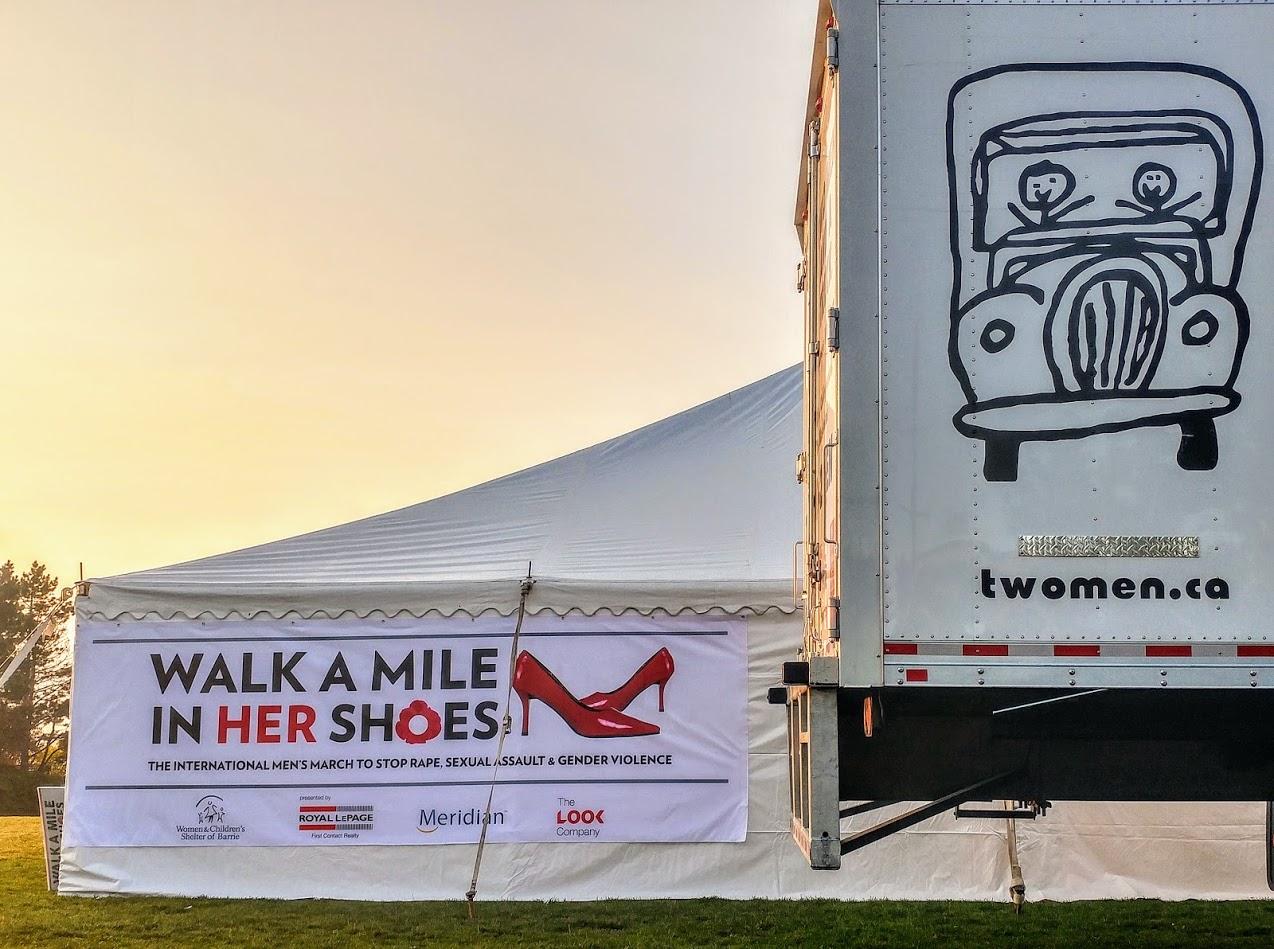 WALK A MILE IN HER SHOES