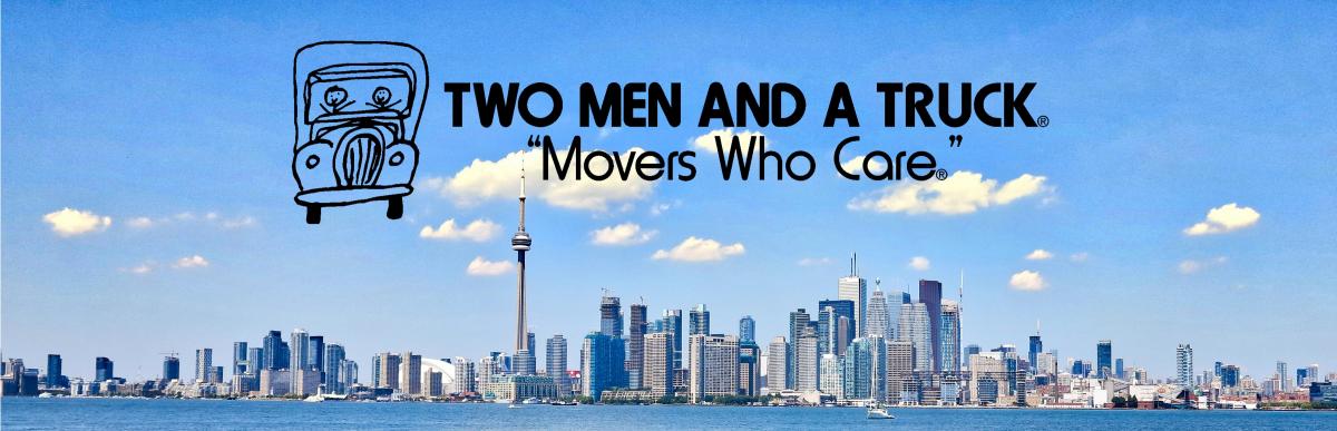 Two Men and a Truck Toronto Skyline