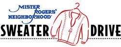 mister rogers sweater drive logo