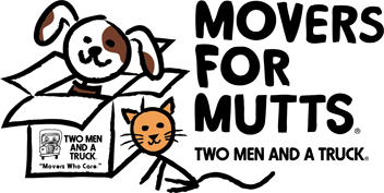 logo for movers for mutts charity in birmingham