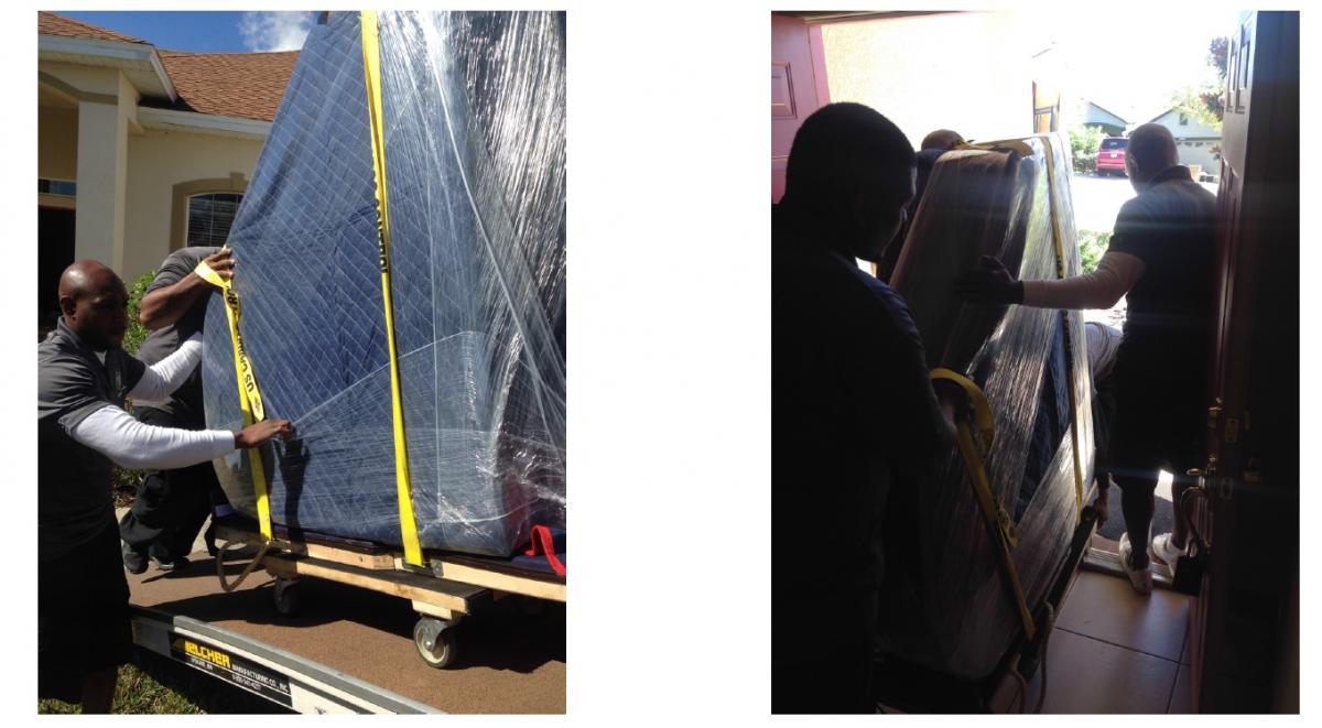Moving Grand Piano