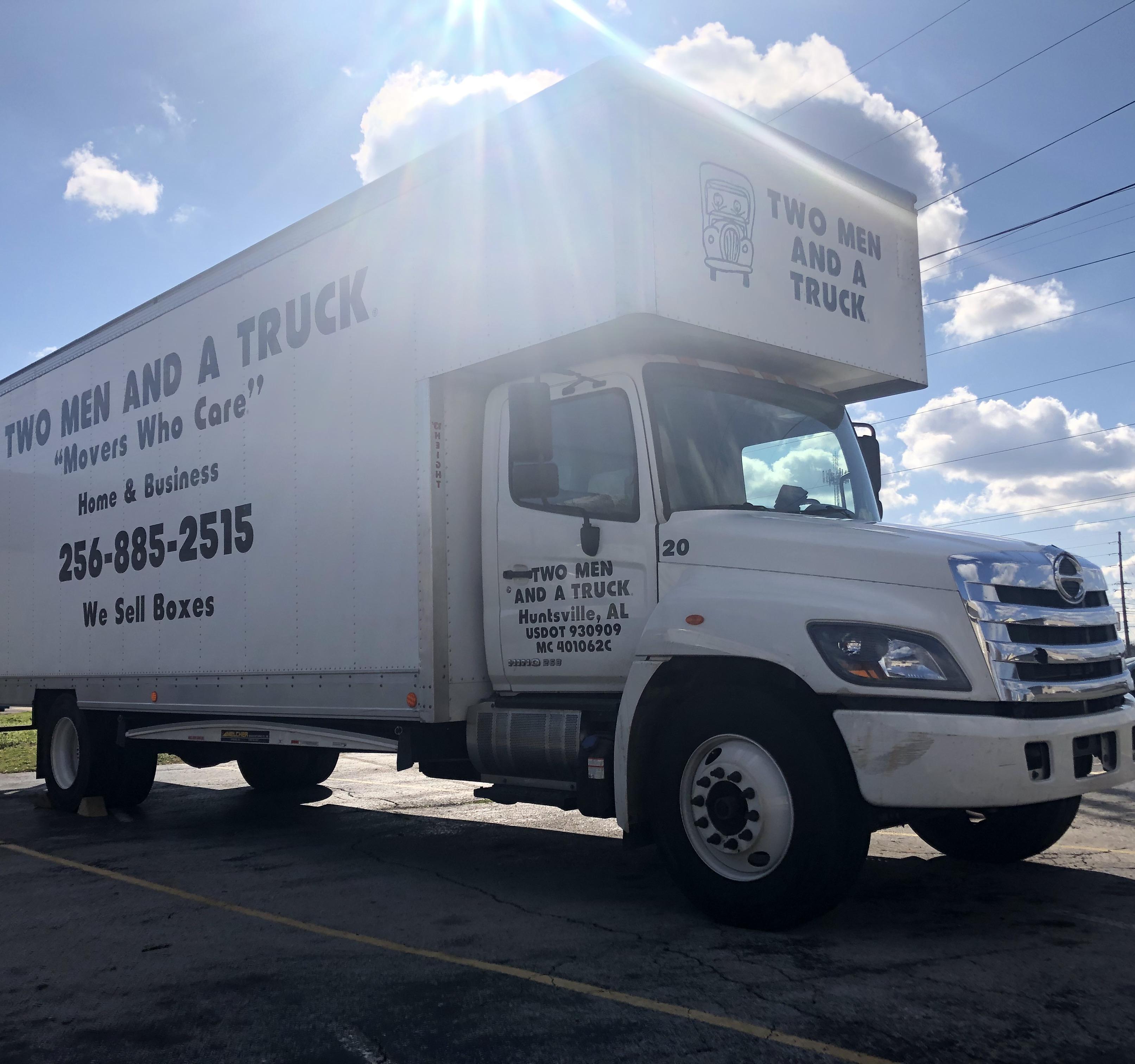 Movers in Huntsville , AL TWO MEN AND A TRUCK