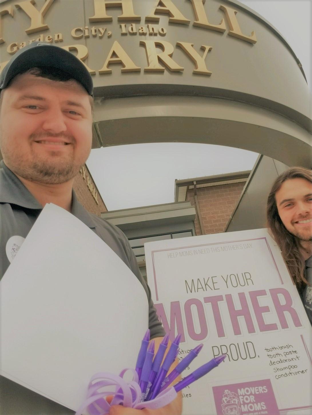 Movers for Moms - Jarren and Kyle - Boise