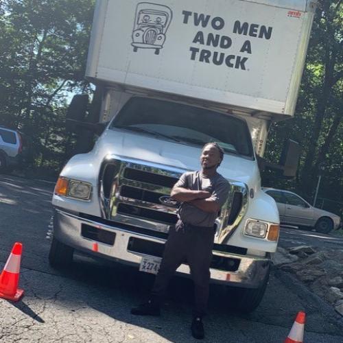 Timothy Stallworth, driver of the month for two men and a truck