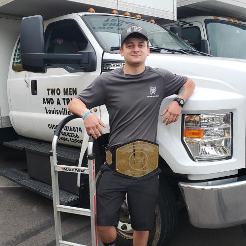 TWO MEN AND A TRUCK Mover of the Month Aaron
