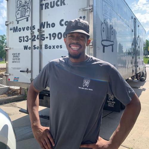 TWO MEN AND A TRUCK Cincinnati's Mover of the Month is William Crawford