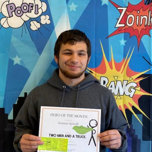 Hero of Month, TWO MEN AND A TRUCK Madison, mover