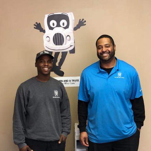 Our entire Stockbridge/McDonough moving family is thrilled to announce that French has won the Mover of the Month award for January, 2019