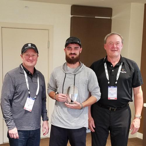 Bill, Garion, and Don - Mover of the Year award
