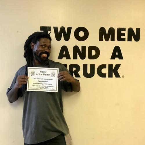 Mover of the Month - Carl