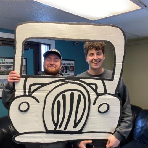 Matt Lessard and Josh Landry