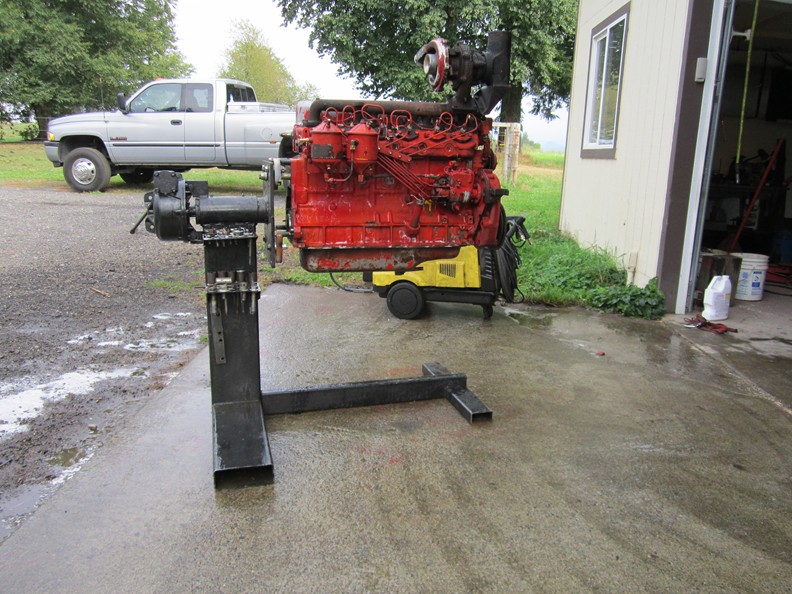 Diesel engine stand General IH Red Power Magazine Community