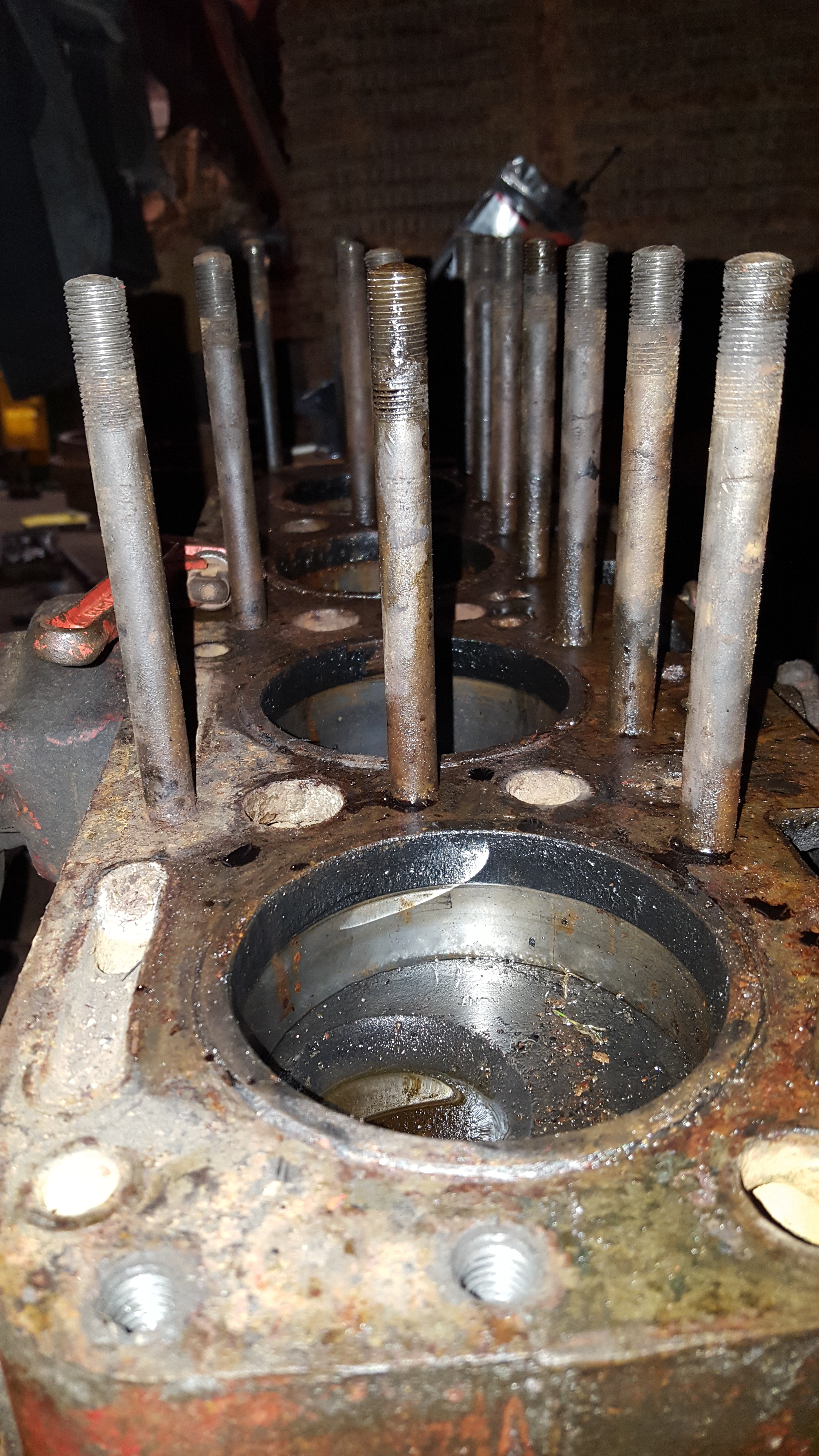 TD 6 cylinder sleeves IH Engines Red Power Magazine Community