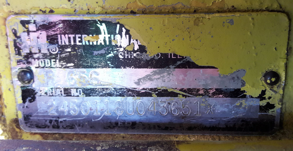 crack key hydroponics Identification F656 Red Number IH  Hydro   General Serial