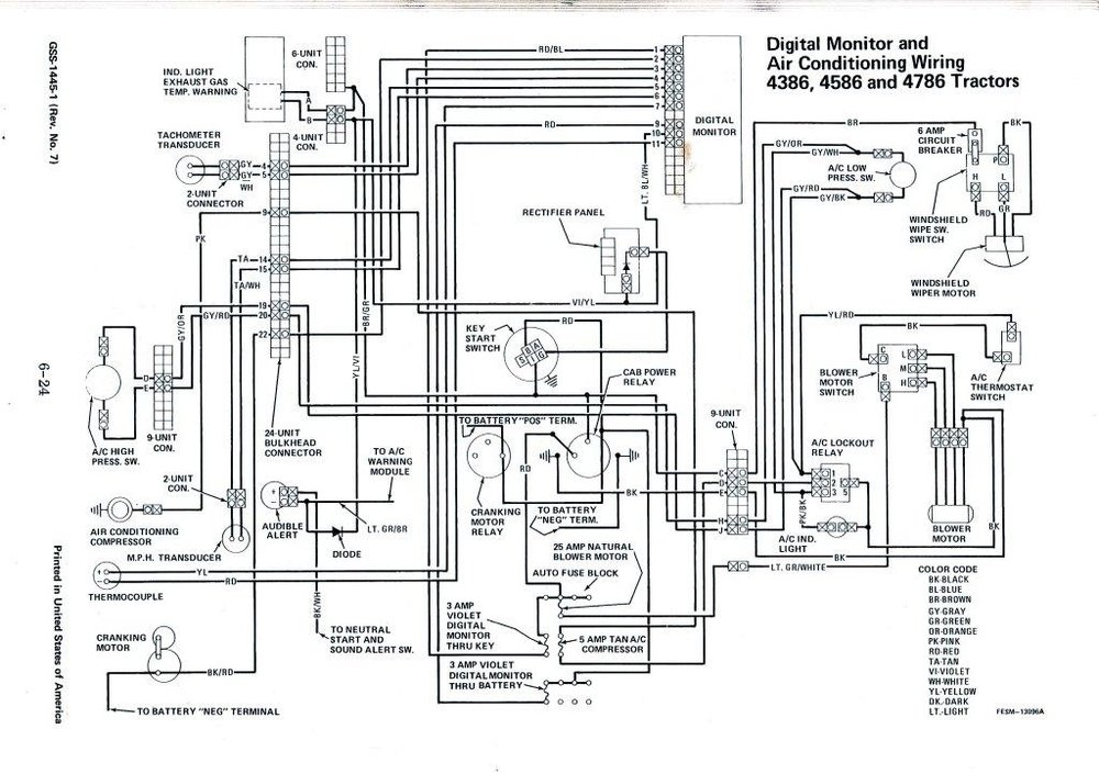 1086 Digital Tachometer - General Ih