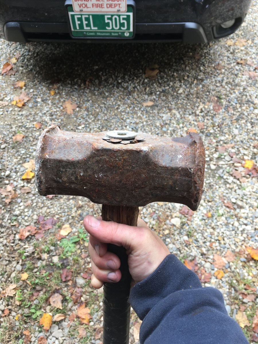 How much swinging to mushroom a sledgehammer? Coffee Shop Red Power