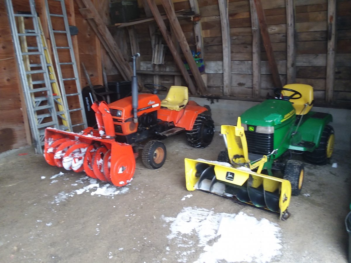 Ariens GT snowblower attachment Coffee Shop Red Power Magazine