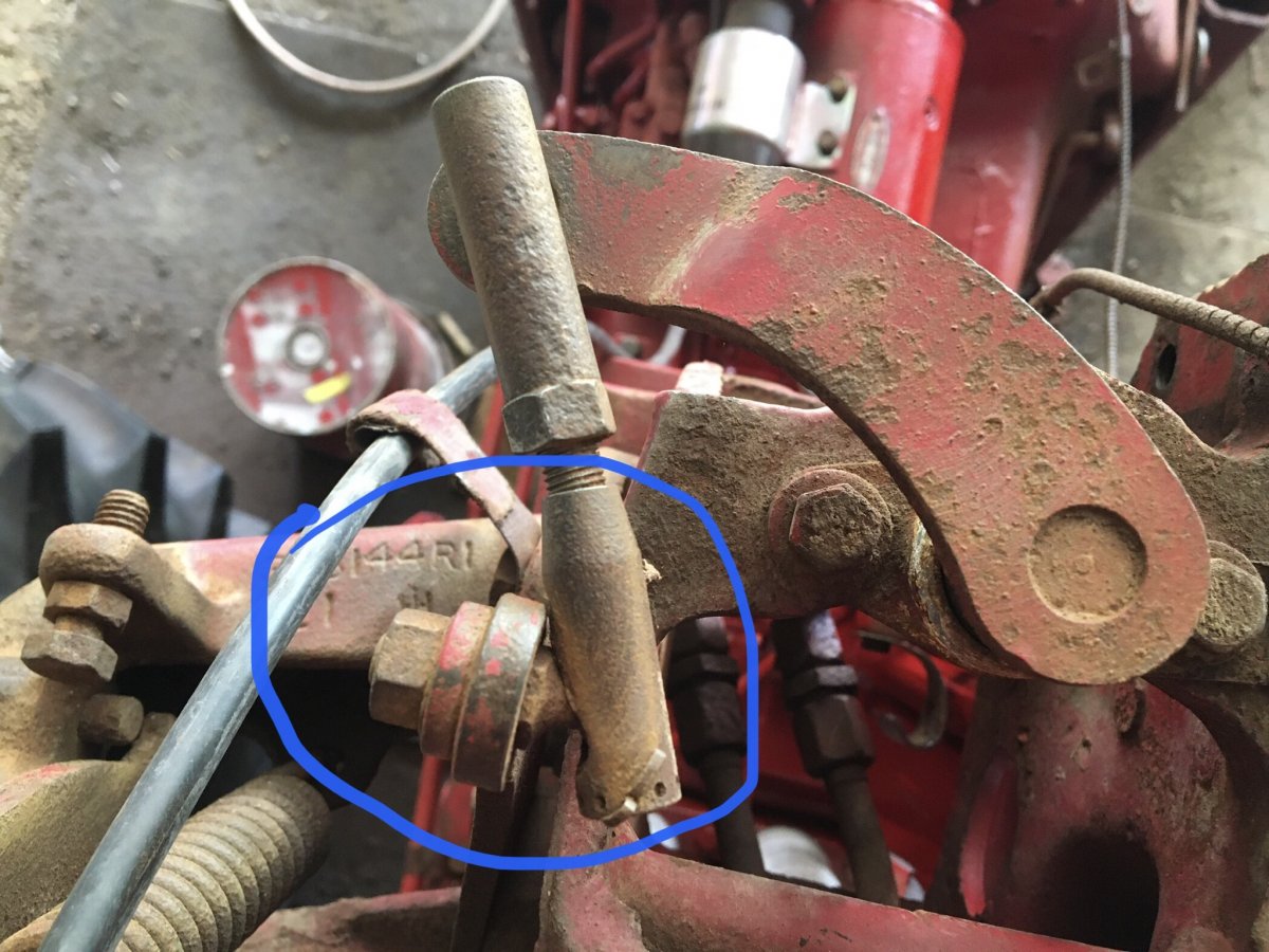 1256 shift linkage General IH Red Power Magazine Community