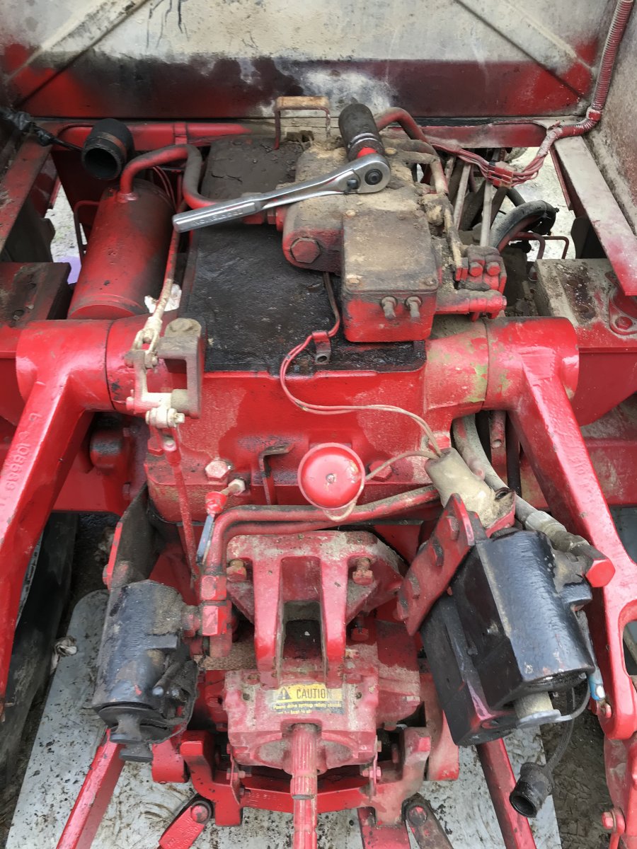 1086 Gear Pump Conversion General IH Red Power Magazine Community
