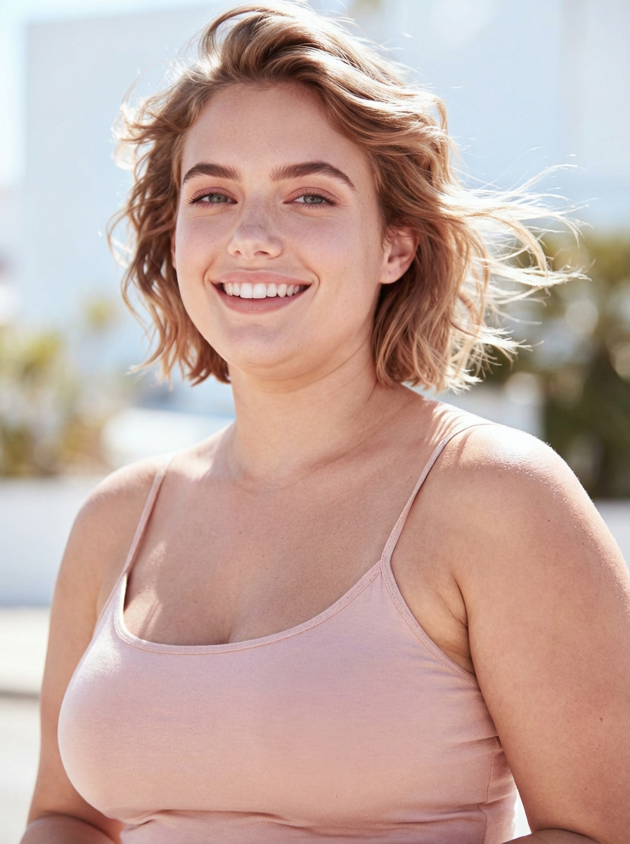 Chubby Face Filter Before & After