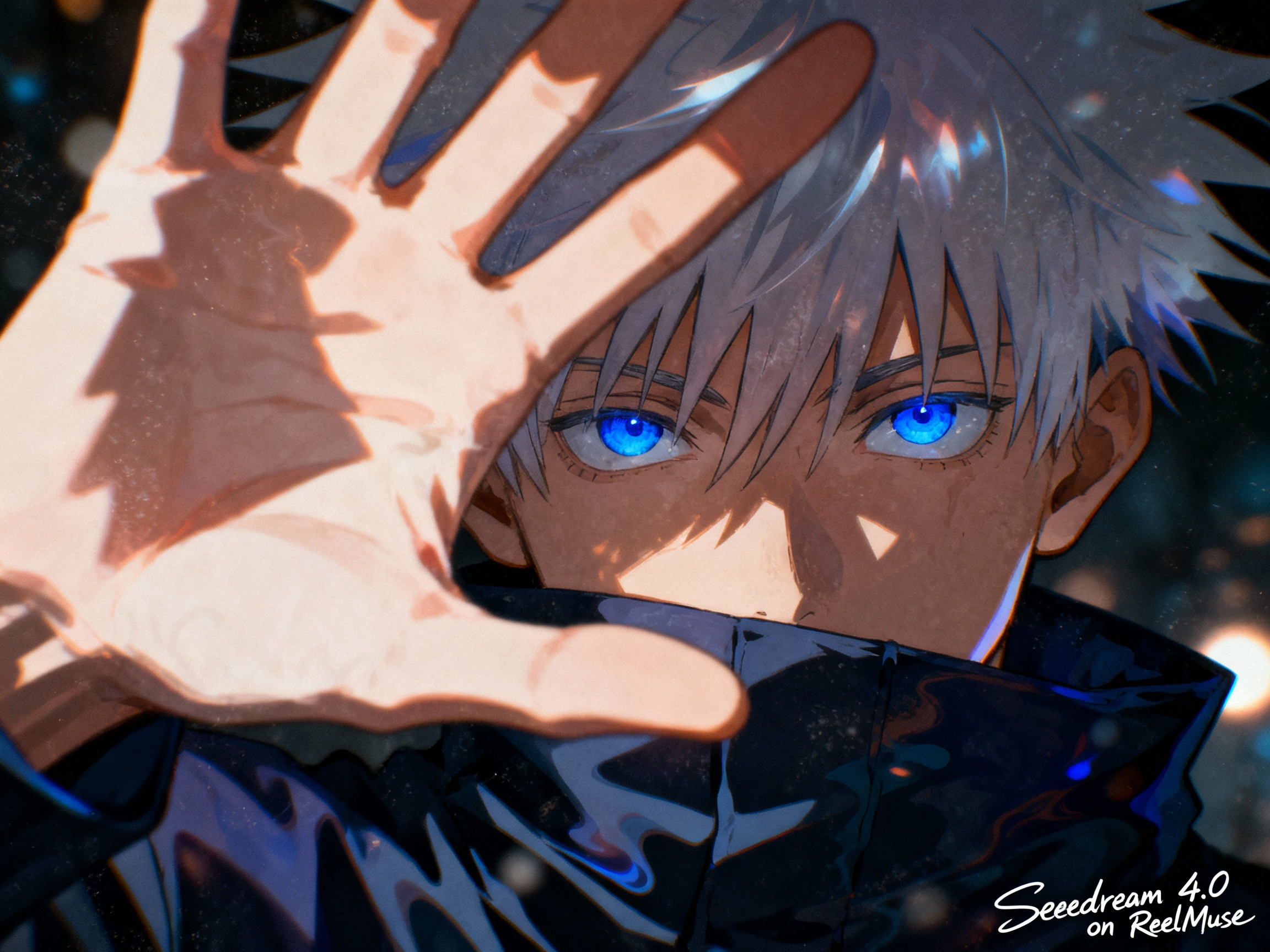 Cyberpunk cityscape generated with Seedream 4.0 free 4K AI image generator