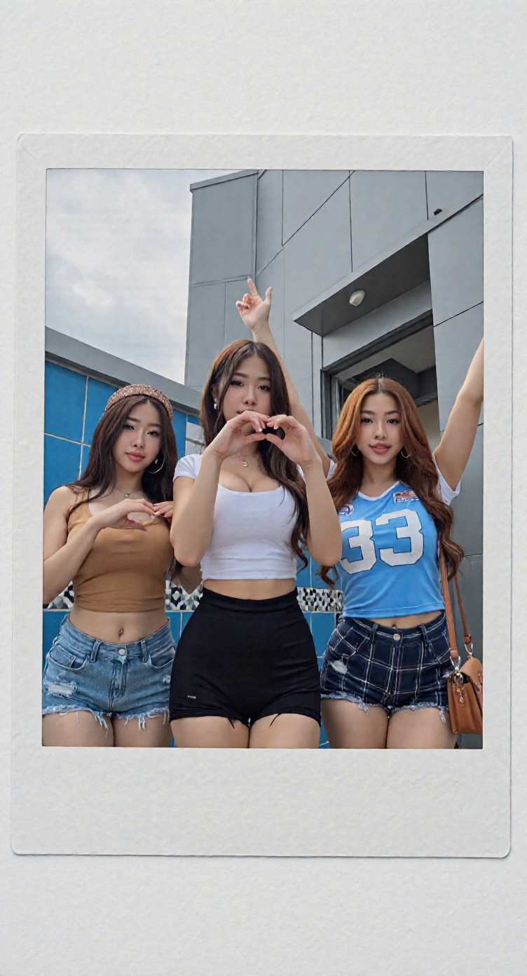 Landscape with Polaroid Filter AI