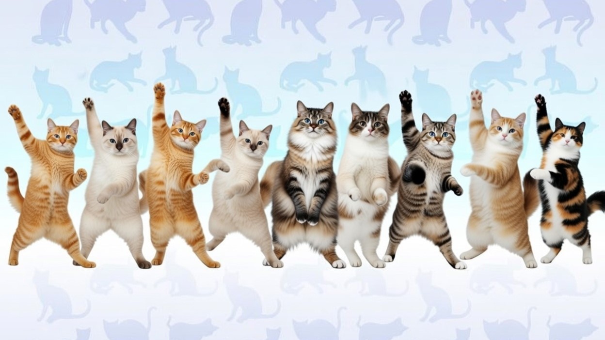 Dog Dancing Meme Cat Mix