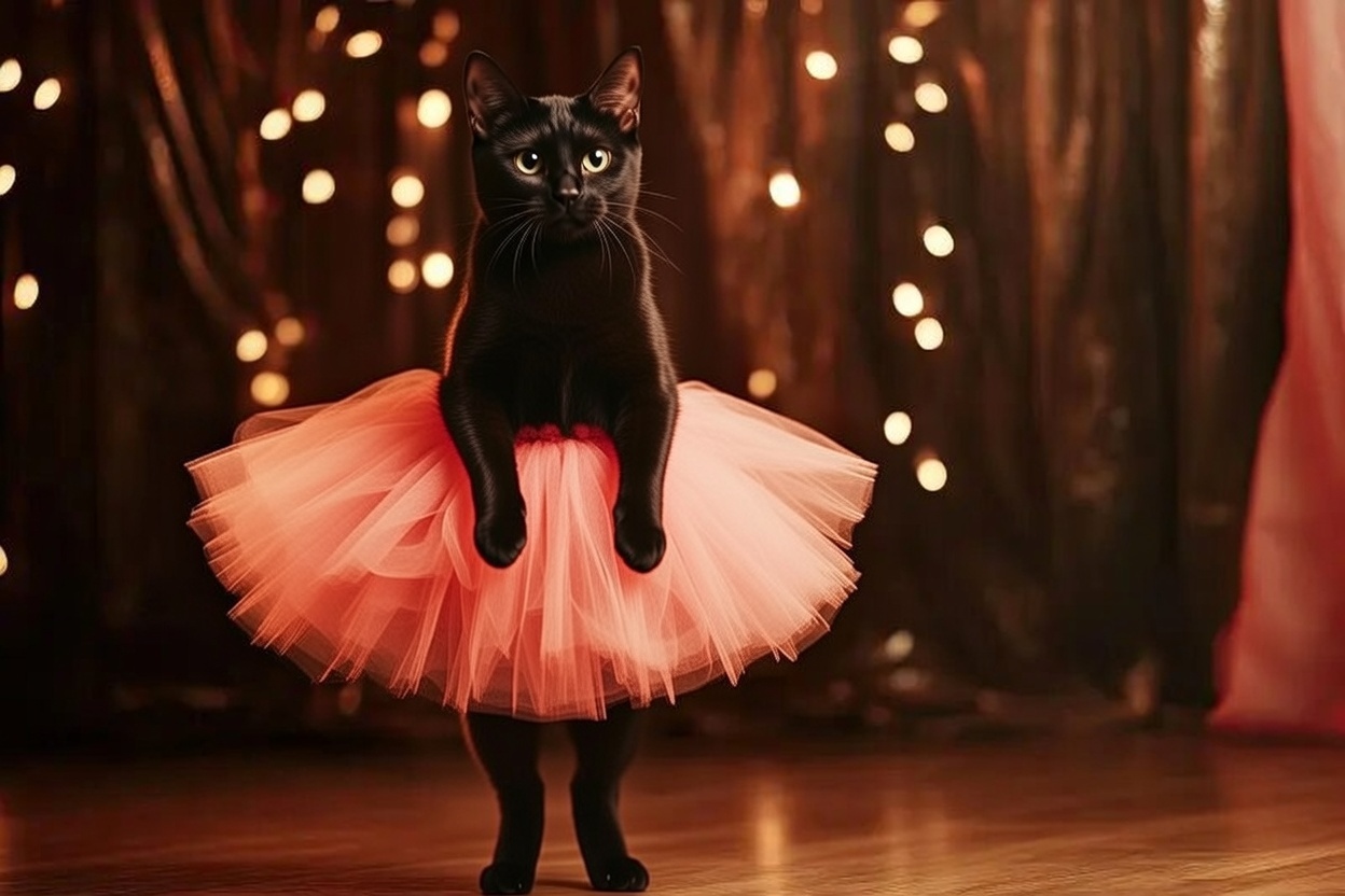 Cat Coughing Meme Dance