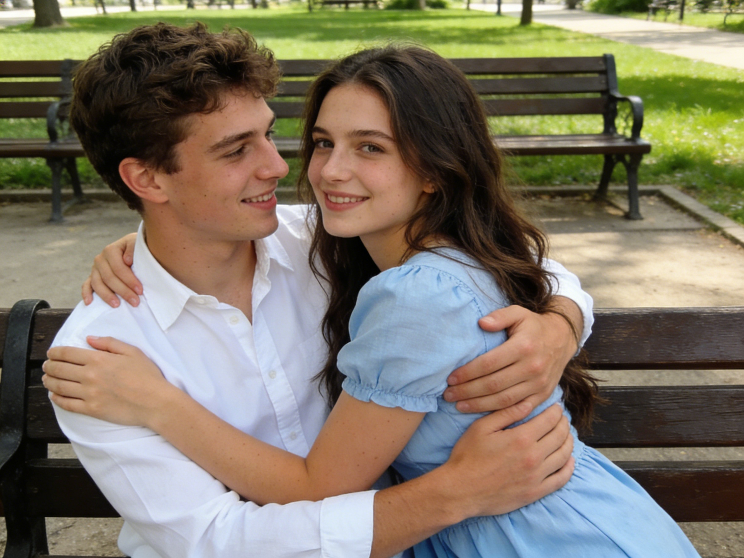 Valentine's Day virtual hug video