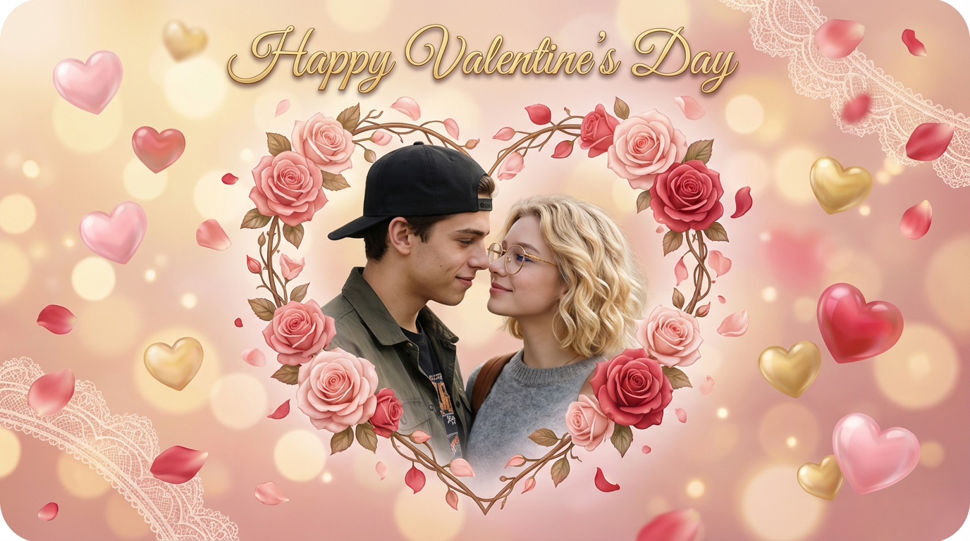 Create Beautiful Valentine's Day Cards in Seconds