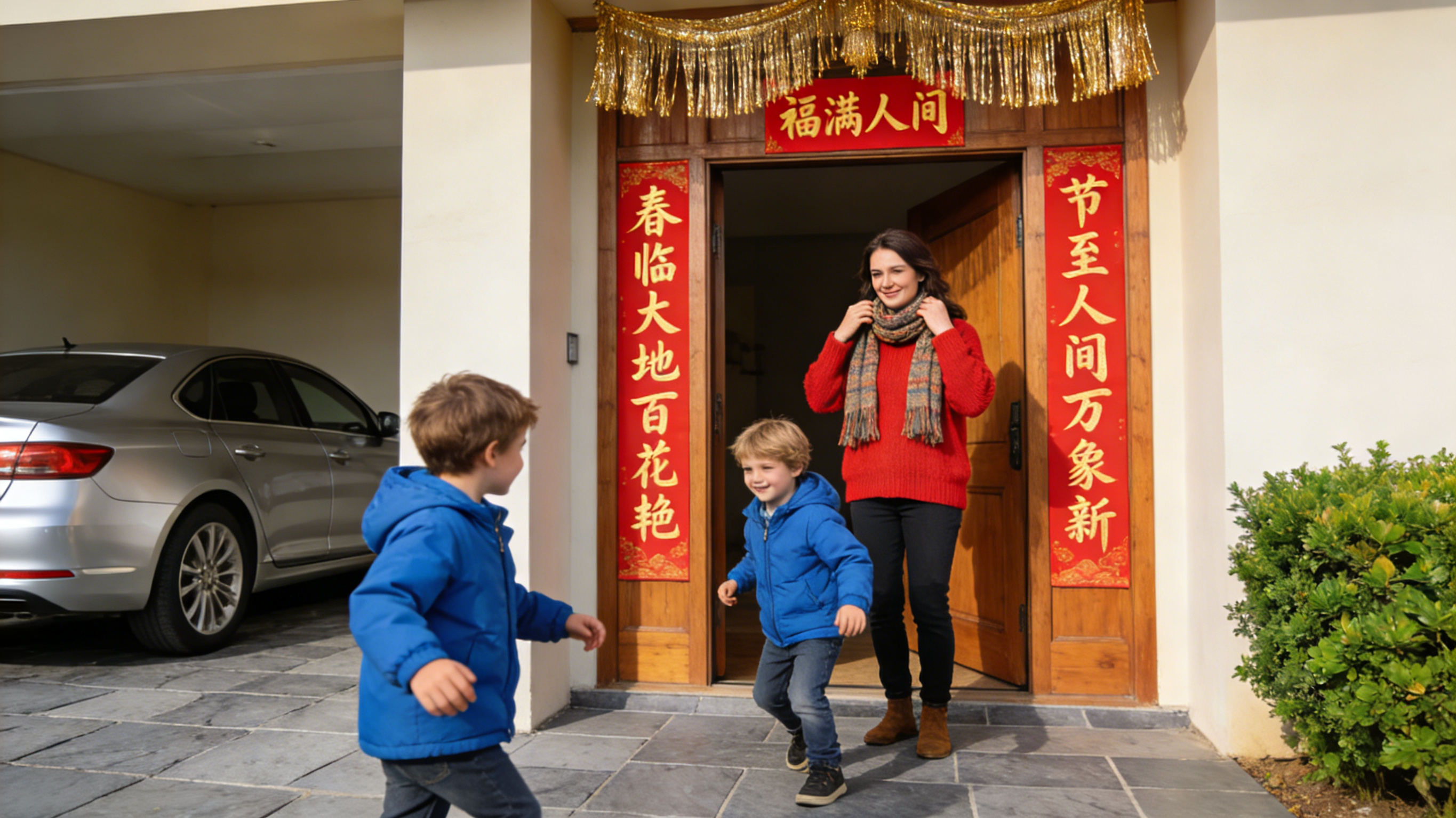 Door Couplets & Fu Symbols