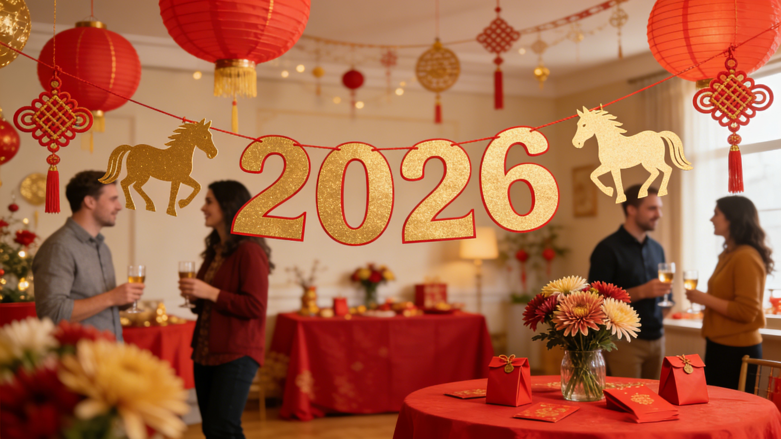 Fire Element Party Scene