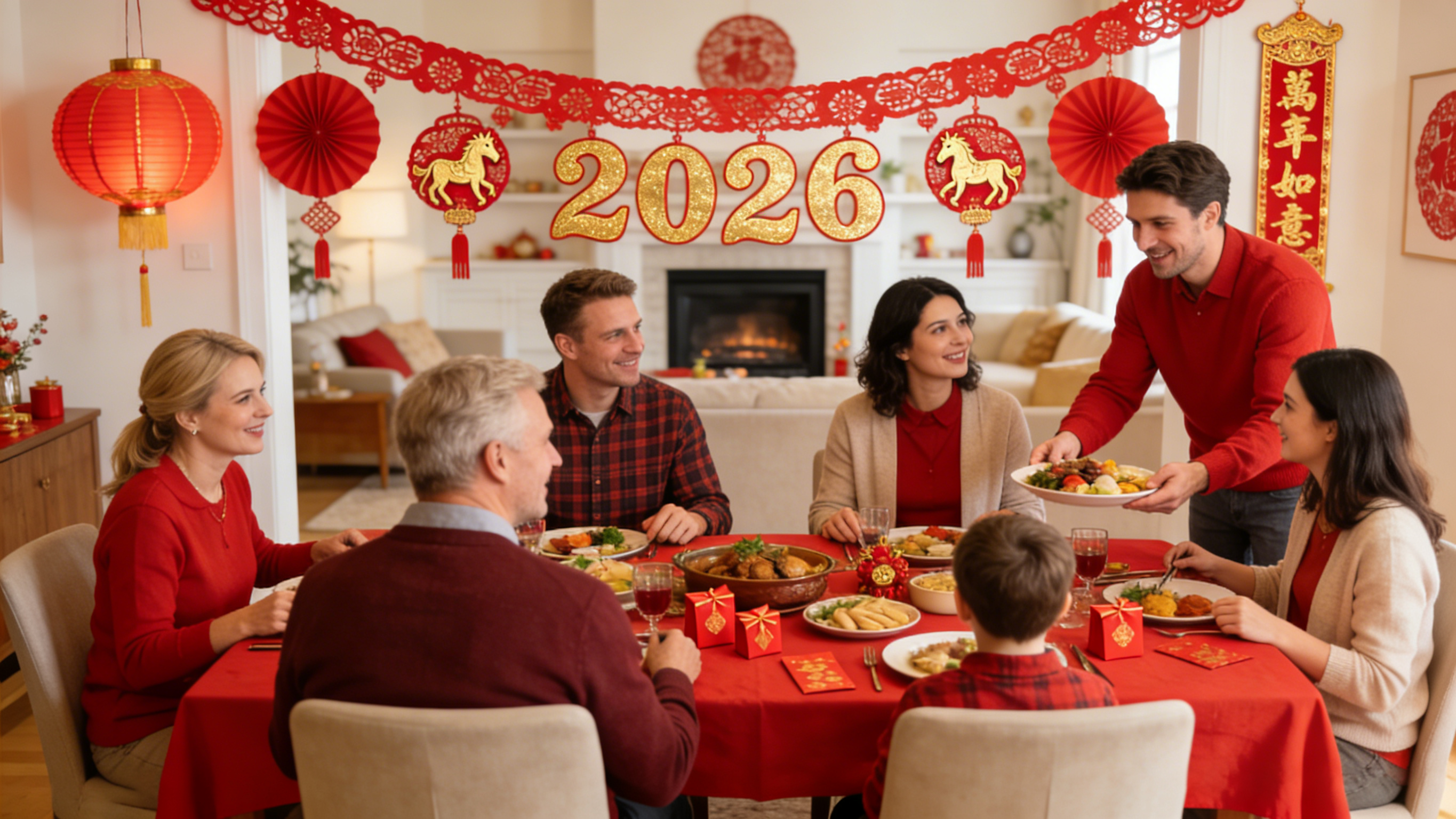 Family Gathering Table Decor