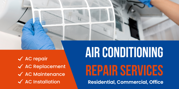 Free AC Filter Replacement with your next AC Service offer image