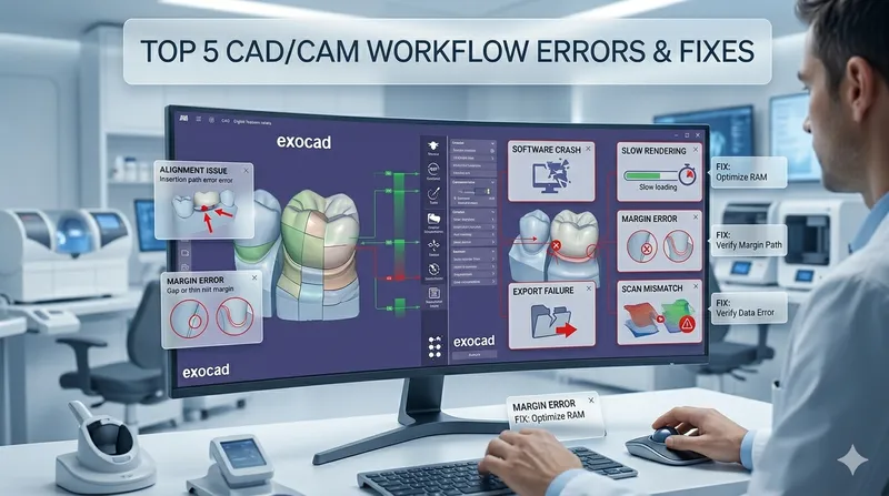 exocad DentalCAD Errors Fix | Repair.Dental