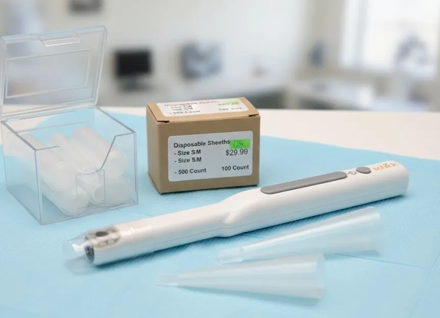 a-set-of-disposable-sheaths-of-different-sizes-and-packaging-next-to-a-dental-camera-highlighting-cost-and-usability_result.webp