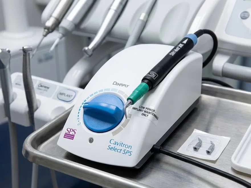 close-up-of-a-dentsply-ultrasonic-scaler-control-panel-with-the-power-setting-adjusted-to-a-low-level-for-implant-maintenance-positioned-beside-a-dental-unit-in-a-clinical-setting..webp